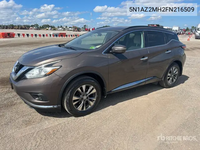 5N1AZ2MH2FN216509 2015 Nissan Murano 2015 Nissan Murano Awd Suv