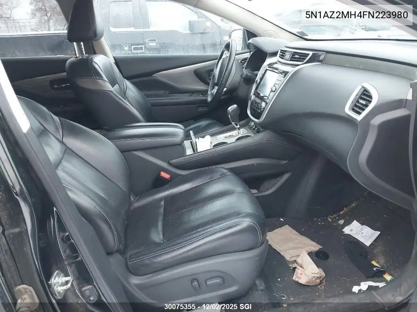 5N1AZ2MH4FN223980 2015 Nissan Murano S/Sl/Sv/Platinum