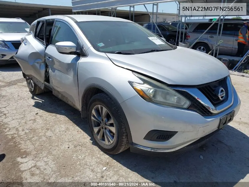 2015 Nissan Murano S/Sl/Sv/Platinum VIN: 5N1AZ2MG7FN256561 Lot: 40151540