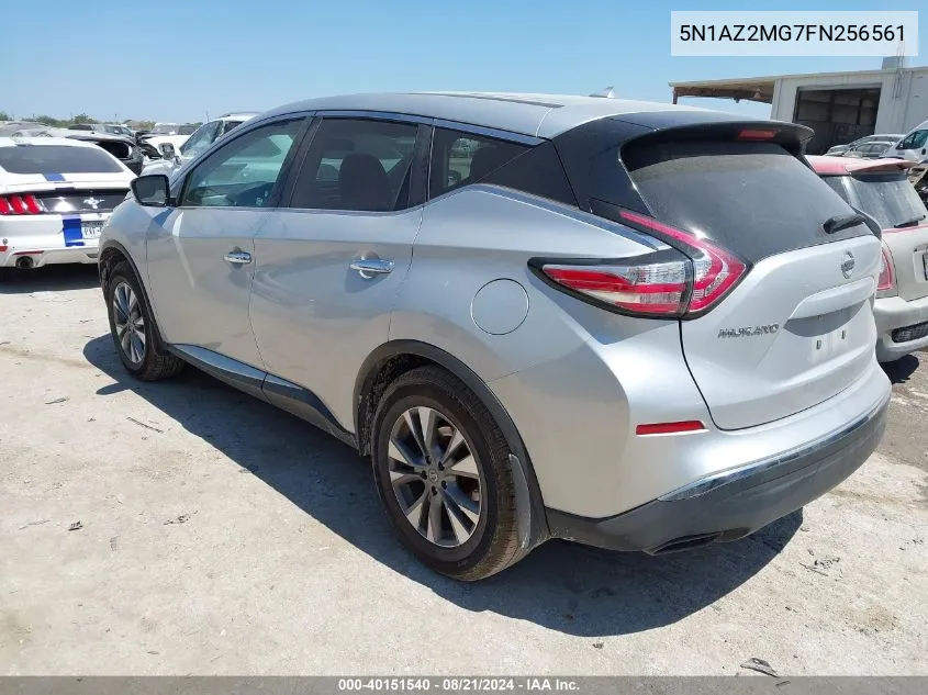 5N1AZ2MG7FN256561 2015 Nissan Murano S/Sl/Sv/Platinum