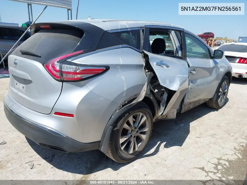 5N1AZ2MG7FN256561 2015 Nissan Murano S/Sl/Sv/Platinum