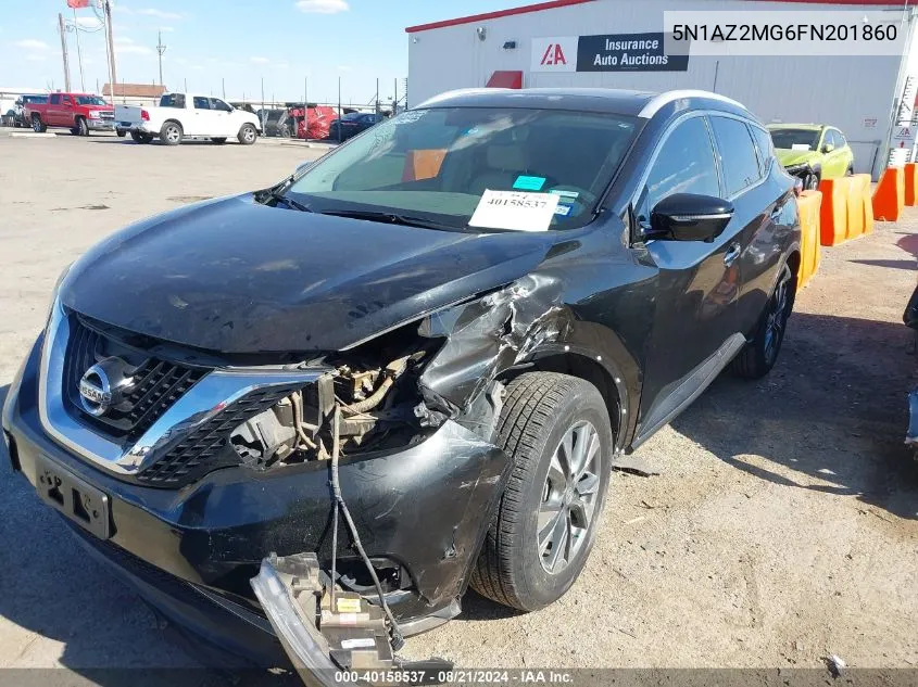 5N1AZ2MG6FN201860 2015 Nissan Murano S/Sl/Sv/Platinum