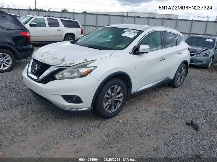 5N1AZ2MG8FN237324 2015 Nissan Murano Sl