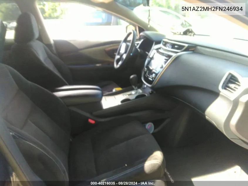 5N1AZ2MH2FN246934 2015 Nissan Murano Platinum/S/Sl/Sv