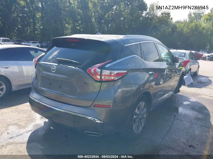 5N1AZ2MH9FN286945 2015 Nissan Murano Sl