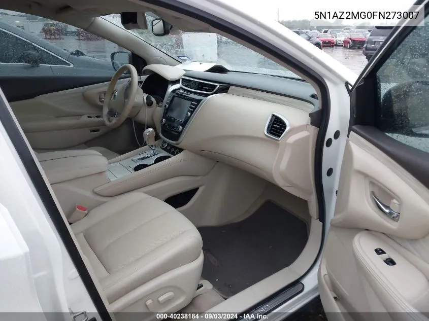 5N1AZ2MG0FN273007 2015 Nissan Murano Platinum