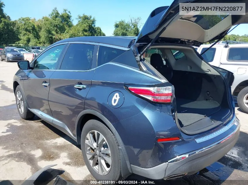 5N1AZ2MH7FN220877 2015 Nissan Murano S