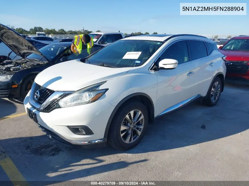 5N1AZ2MH5FN288904 2015 Nissan Murano S/Sl/Sv/Platinum