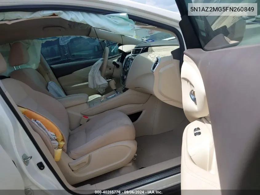 5N1AZ2MG5FN260849 2015 Nissan Murano S