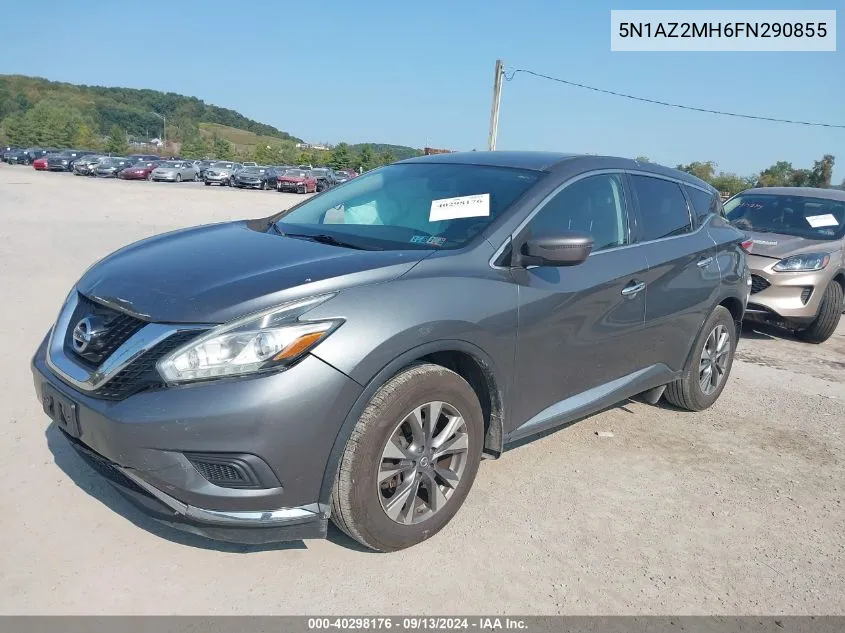 2015 Nissan Murano S VIN: 5N1AZ2MH6FN290855 Lot: 40298176