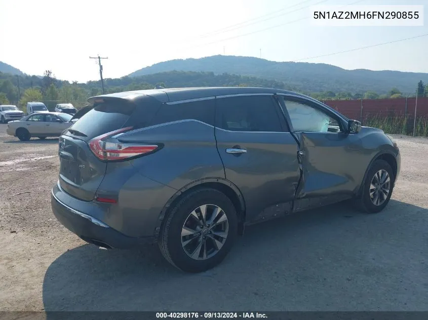 2015 Nissan Murano S VIN: 5N1AZ2MH6FN290855 Lot: 40298176