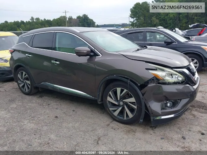 5N1AZ2MG6FN269561 2015 Nissan Murano S/Sl/Sv/Platinum