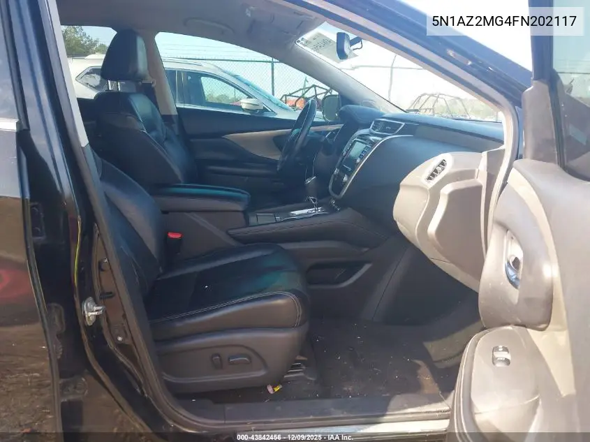 5N1AZ2MG4FN202117 2015 Nissan Murano Platinum