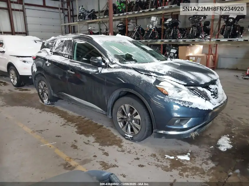 5N1AZ2MH8FN234920 2015 Nissan Murano Platinum/S/Sl/Sv