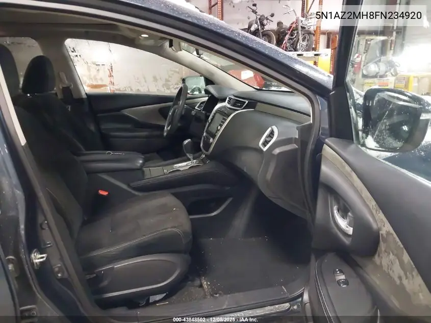 5N1AZ2MH8FN234920 2015 Nissan Murano Platinum/S/Sl/Sv