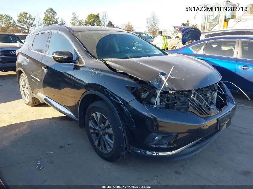 5N1AZ2MH1FN282713 2015 Nissan Murano Sv