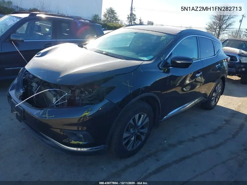 5N1AZ2MH1FN282713 2015 Nissan Murano Sv