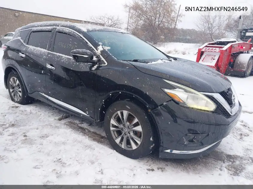 5N1AZ2MHXFN246549 2015 Nissan Murano Platinum/S/Sl/Sv