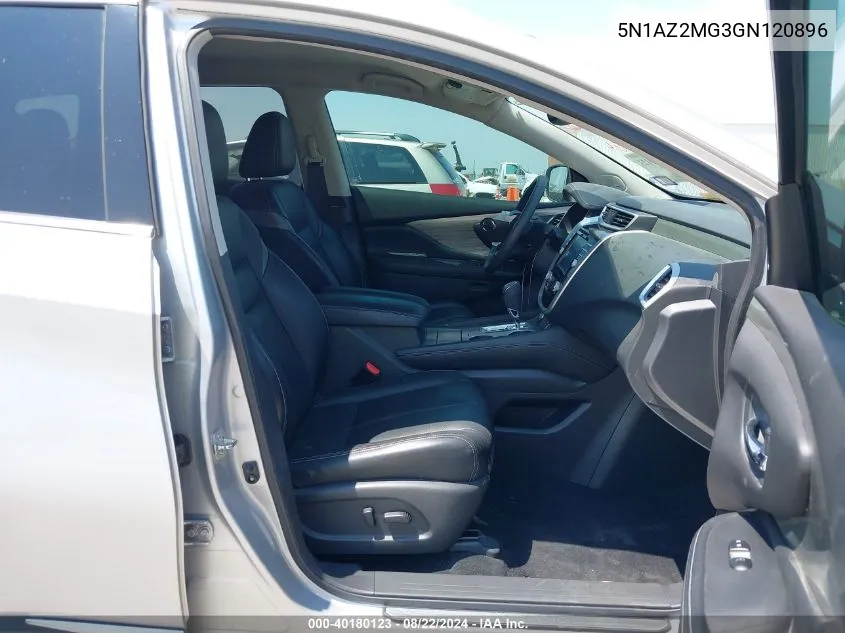 5N1AZ2MG3GN120896 2016 Nissan Murano Sl