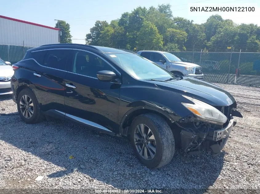 5N1AZ2MH0GN122100 2016 Nissan Murano