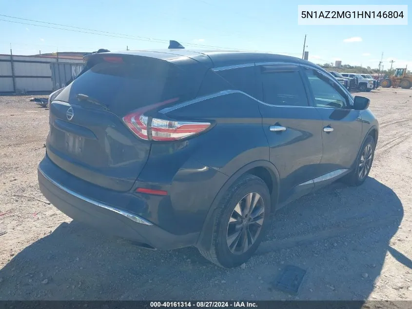 5N1AZ2MG1HN146804 2017 Nissan Murano S