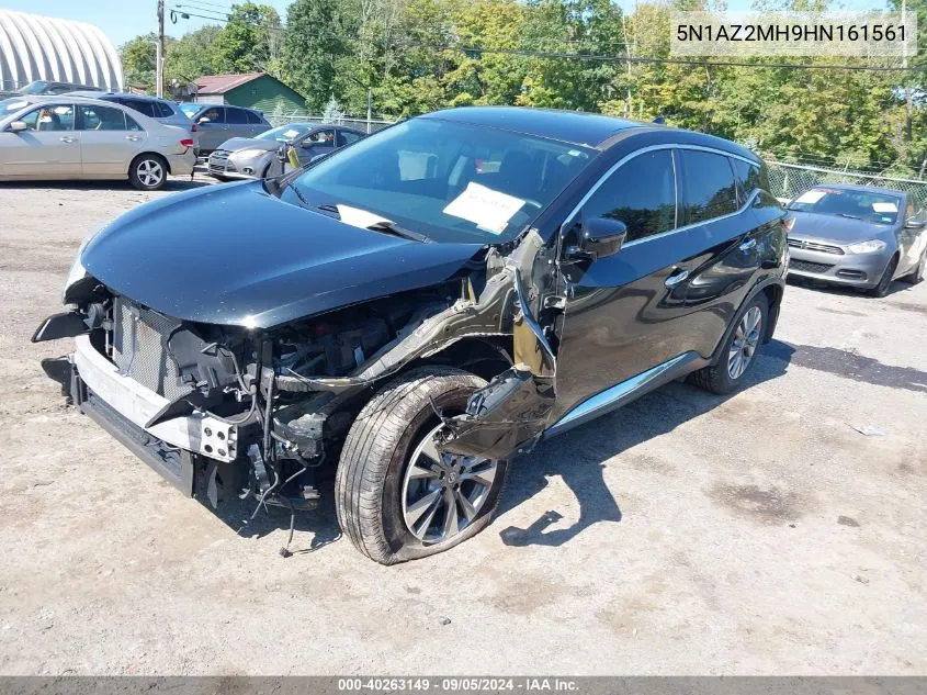 2017 Nissan Murano S VIN: 5N1AZ2MH9HN161561 Lot: 40263149