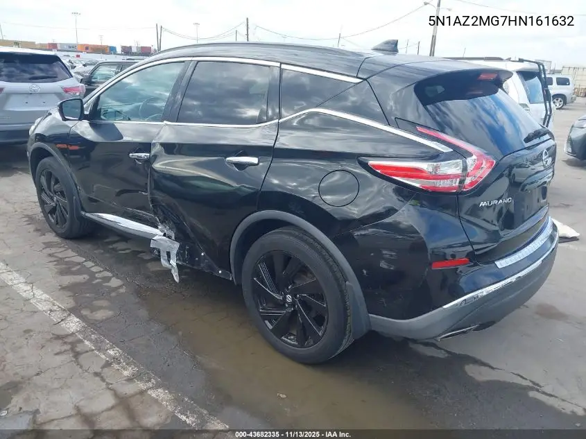 5N1AZ2MG7HN161632 2017 Nissan Murano Platinum
