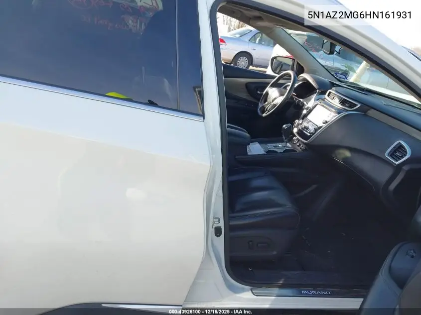 5N1AZ2MG6HN161931 2017 Nissan Murano Platinum
