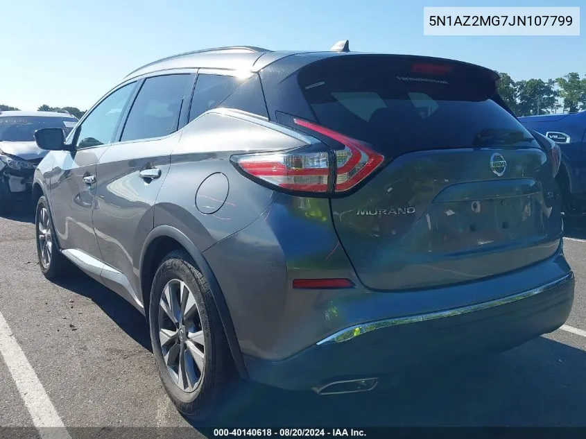 5N1AZ2MG7JN107799 2018 Nissan Murano Sv