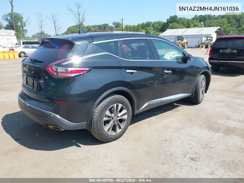 5N1AZ2MH4JN161036 2018 Nissan Murano S