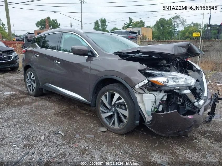 5N1AZ2MH6JN166545 2018 Nissan Murano Platinum