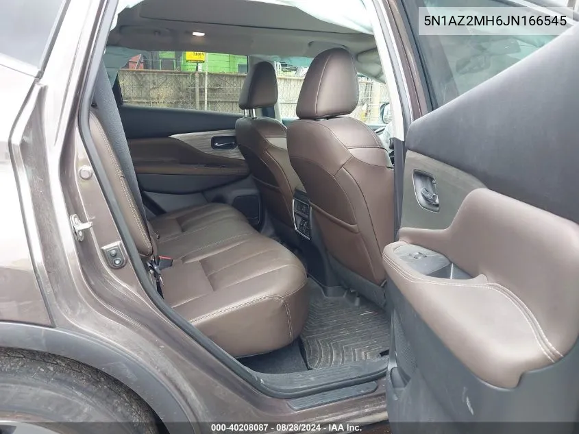 5N1AZ2MH6JN166545 2018 Nissan Murano Platinum