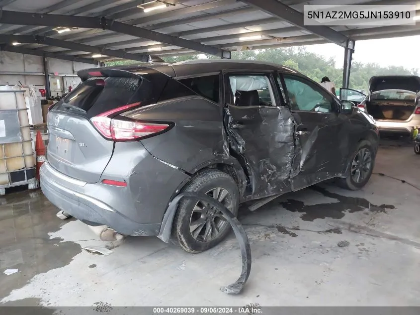 5N1AZ2MG5JN153910 2018 Nissan Murano S/Sl/Sv/Platinum