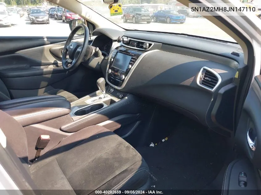 5N1AZ2MH8JN147110 2018 Nissan Murano Sv