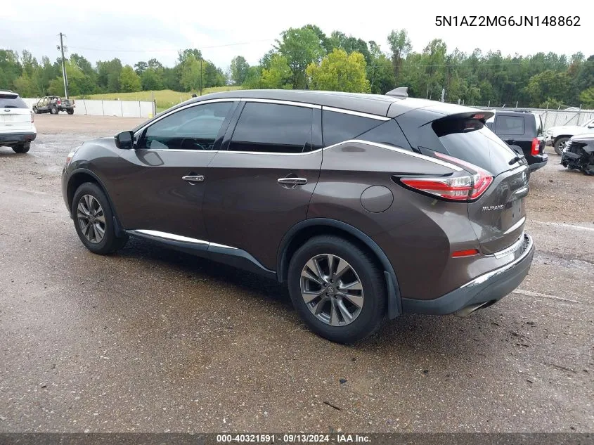 5N1AZ2MG6JN148862 2018 Nissan Murano S