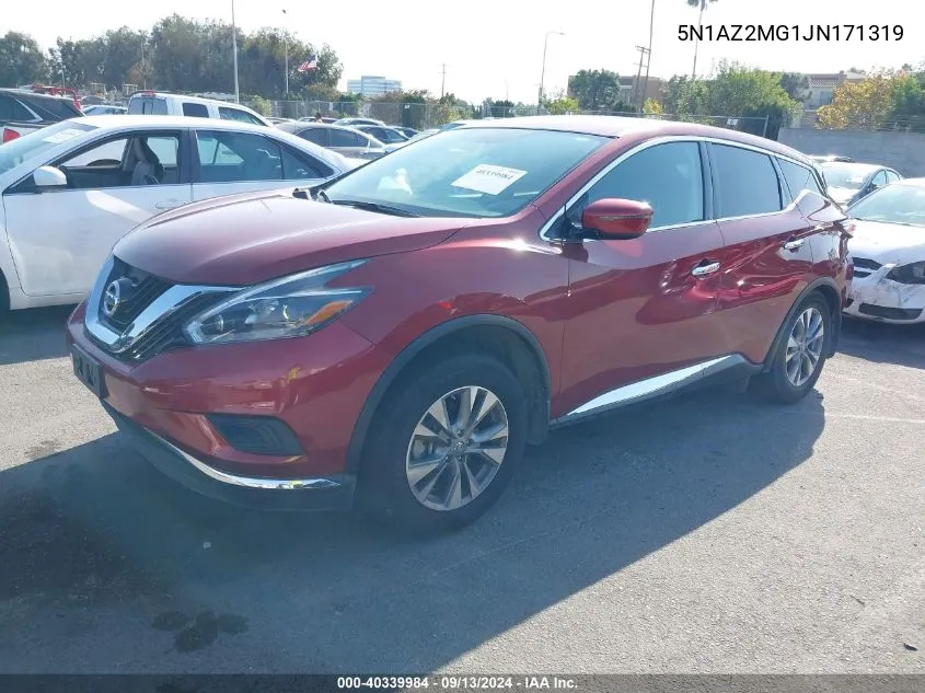 5N1AZ2MG1JN171319 2018 Nissan Murano S