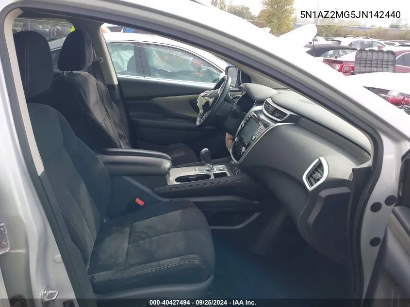 5N1AZ2MG5JN142440 2018 Nissan Murano Sv