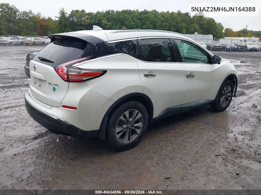 5N1AZ2MH6JN164388 2018 Nissan Murano Sl