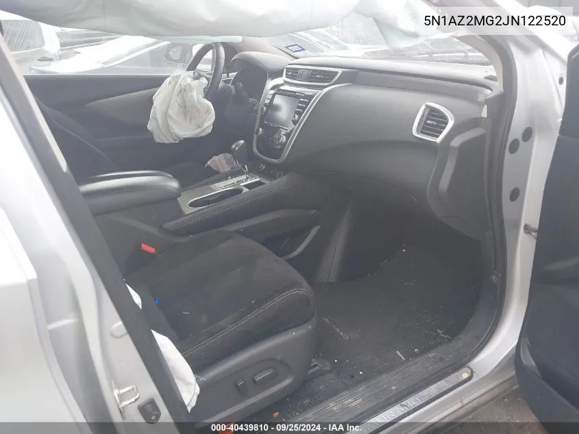 5N1AZ2MG2JN122520 2018 Nissan Murano Sv