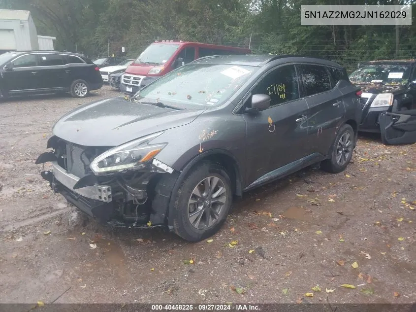 5N1AZ2MG2JN162029 2018 Nissan Murano Sv