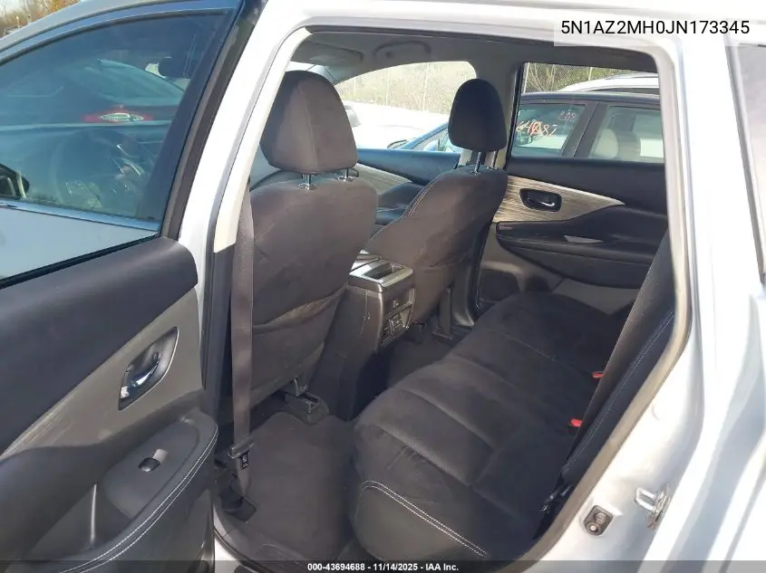 5N1AZ2MH0JN173345 2018 Nissan Murano S