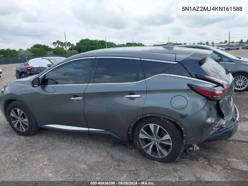 5N1AZ2MJ4KN161588 2019 Nissan Murano S