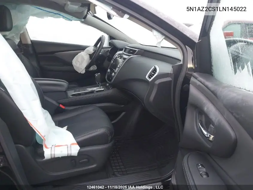 5N1AZ2CS1LN145022 2020 Nissan Murano Sl