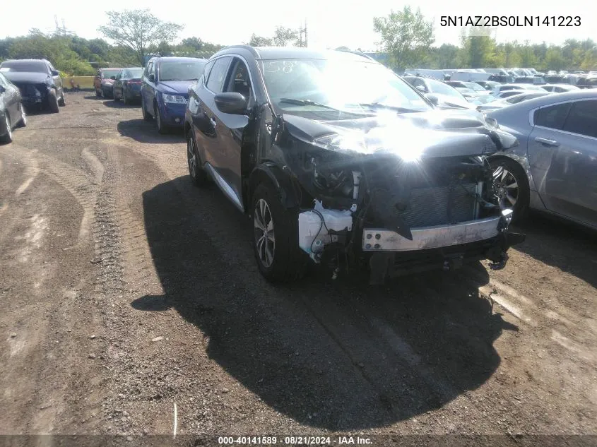 5N1AZ2BS0LN141223 2020 Nissan Murano Sv