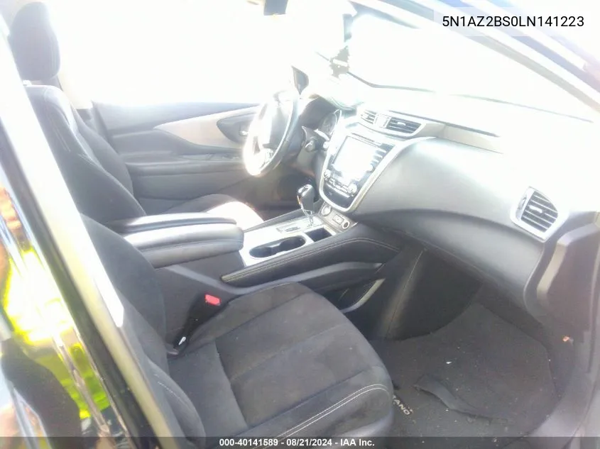 5N1AZ2BS0LN141223 2020 Nissan Murano Sv