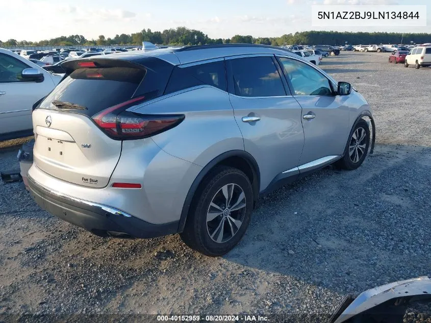 5N1AZ2BJ9LN134844 2020 Nissan Murano Sv