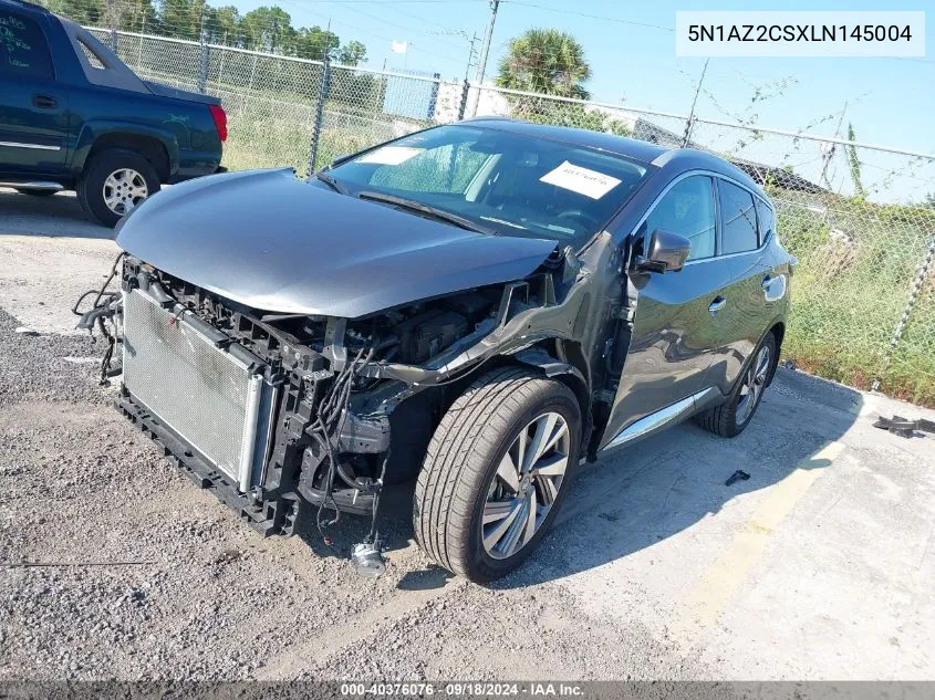 2020 Nissan Murano Sl VIN: 5N1AZ2CSXLN145004 Lot: 40376076