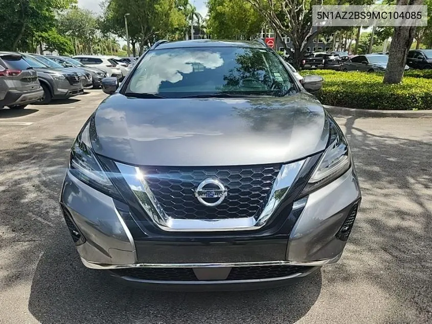 2021 Nissan Murano Sv VIN: 5N1AZ2BS9MC104085 Lot: 40049078