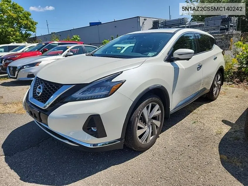 5N1AZ2CS5MC140242 2021 Nissan Murano Sl