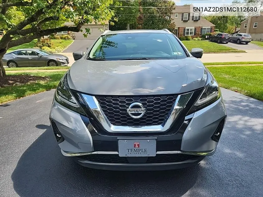 5N1AZ2DS1MC112680 2021 Nissan Murano Platinum